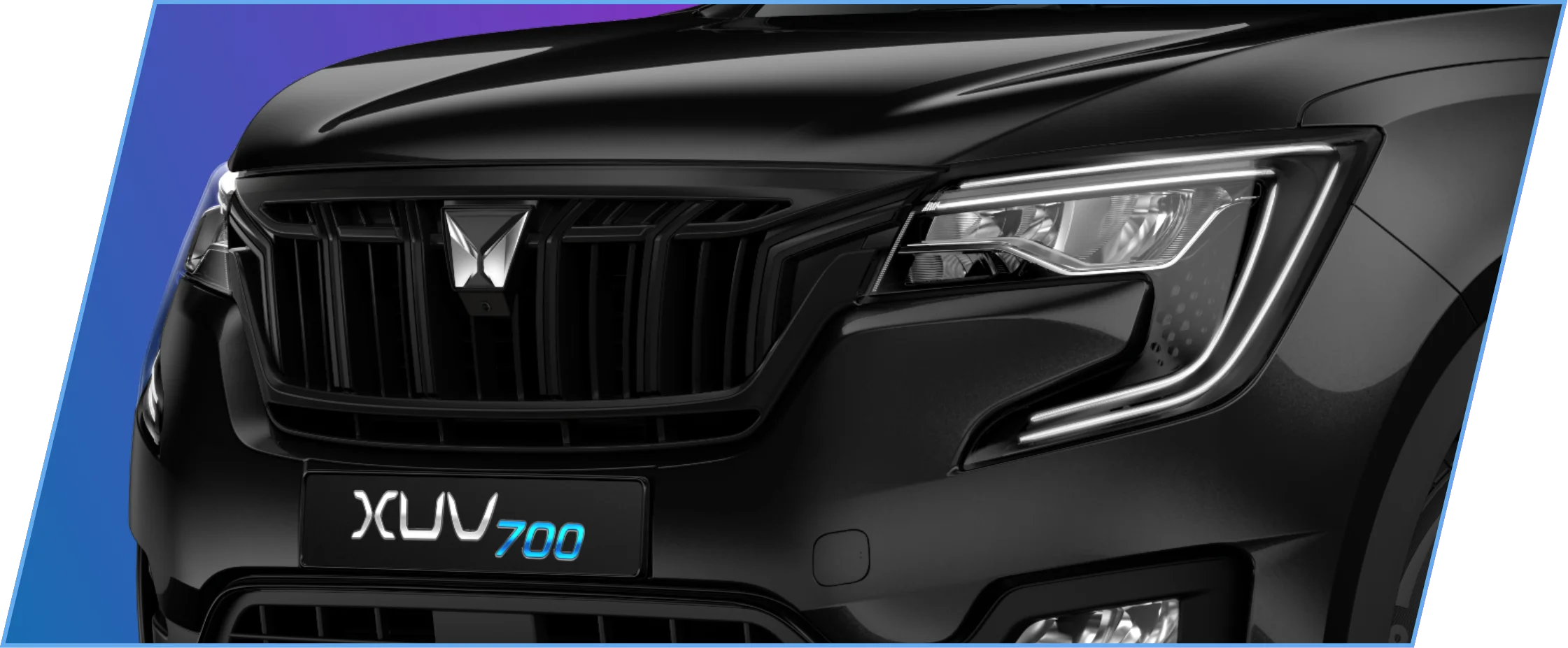 Black Front Grille